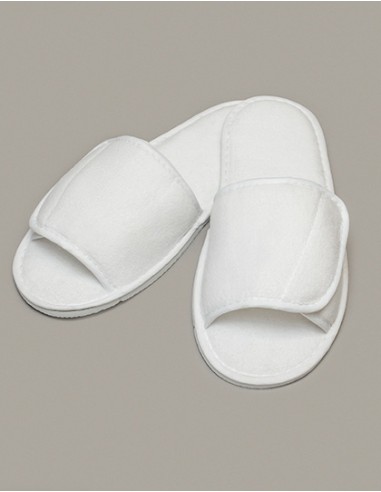 T-TC067-Open Toe Slipper With Hook And Loop Fastening